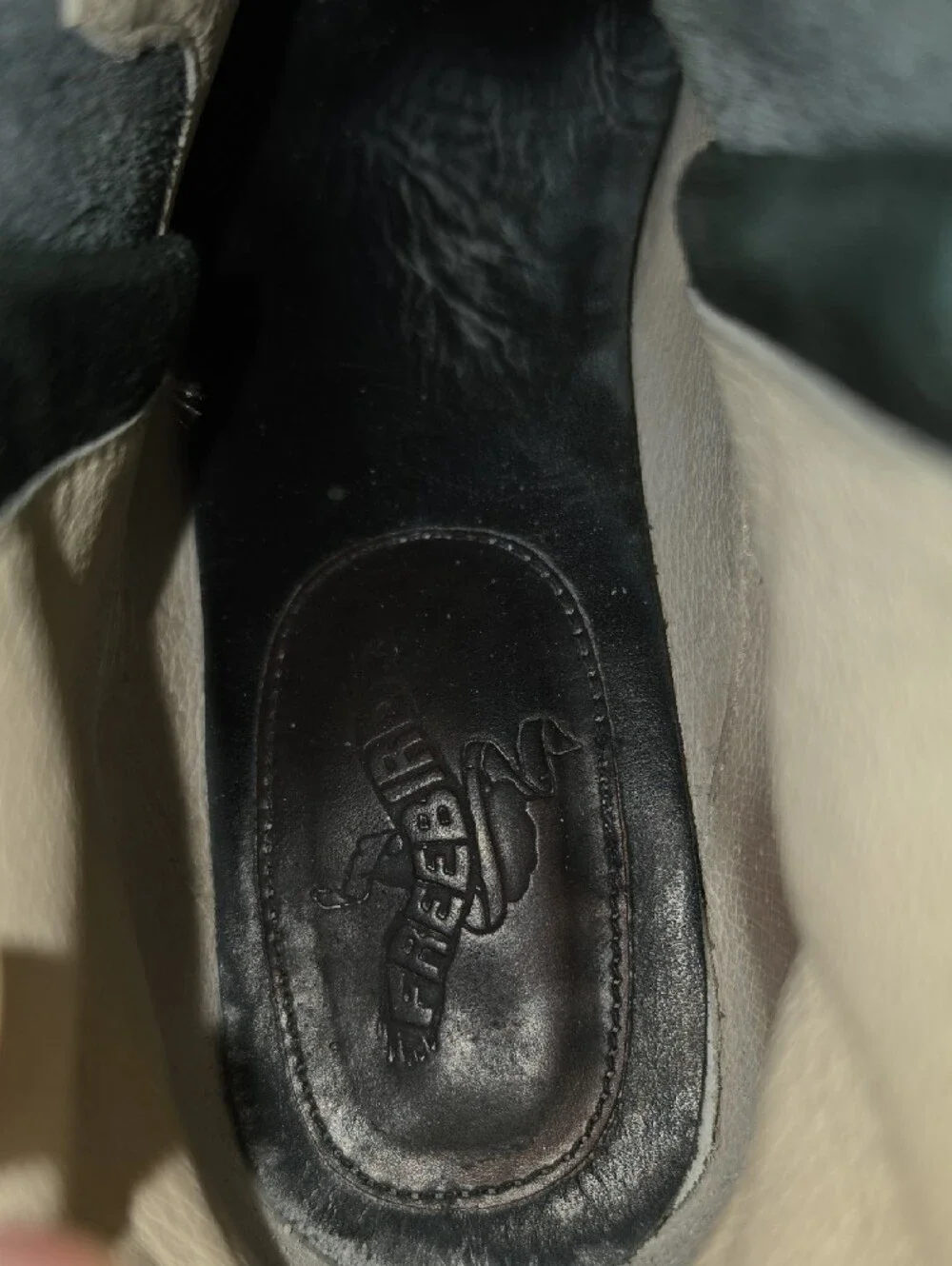 FREE BIRD CASEY Black Leather Ankle Booties with Wrap Strap Detail
